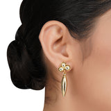 Gold Plated Kundan Necklace Set