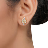 Gold Plated Zircon Pendant Necklace Set