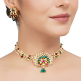 Gold Plated Kundan Choker Set