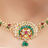 Gold Plated Kundan Choker Set
