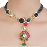 RATNA RED KUNDAN NECKLACE