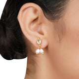 Gold Plated Kundan Pendant Necklace Set