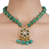 VILANDI FLORAL KUNDAN PENDANT