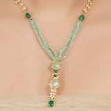 Gold Plated Neel Zircon Fluorite Set
