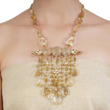 RATNA CITRINE KUNDAN  NECKLACE