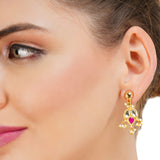 Grishma Gold Plated Kundan Choker Set