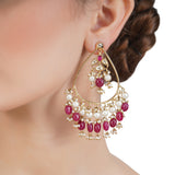 VILANDI PEAR KUNDAN CHANDBALI