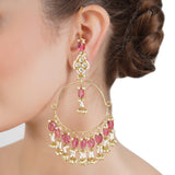 VILANDI PINK PEARL CHANDBALI