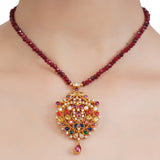 RATNA RUBY PENDANT SET