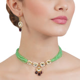 VILANDI PERIDON KUNDAN CHOKER SET