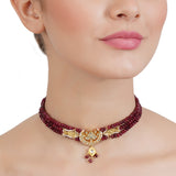 VILANDI RUBY MATSYA CHOKER