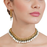 VILANDI SQUARE CITRINE NECKLACE SET