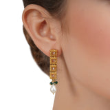 VILANDI SQUARE CITRINE NECKLACE SET