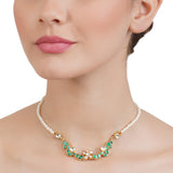 VILANDI KUNDAN PEACOCK NECKLACE