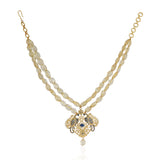 Gold Plated Baisakh Peacock Necklace Set