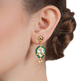VILANDI CRESCENT KUNDAN CHOKER SET