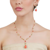VILANDI PEARL KUNDAN NECKLACE SET
