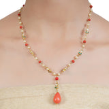 VILANDI PEARL KUNDAN NECKLACE SET