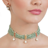 VILANDI KUNDAN PATRI CHOKER SET
