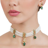VILANDI KUNDAN CHAAD CHOKER SET