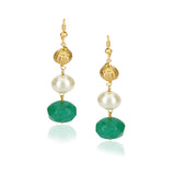 Dor Gold Plated  Green Onyx String Set