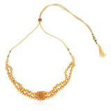 Samyukta Citrine Pearl Choker Set