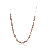 Dor Silver Plated Pink Jade String Set
