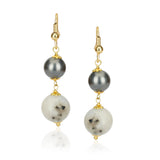 Dor Gold Plated Howlite Strand Set