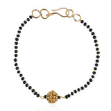 Gold Plated Mangalya Gold Bead Bracelet
