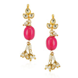 Samyukta Kundan Hand Painted Radha Shyam Necklace Set