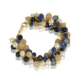 Silver Plated Zircon Balls Bracelet