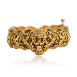 Gold Plated Laxmi Bangle