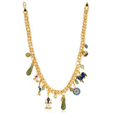 Samyukta Multi Charm Necklace Sautoir