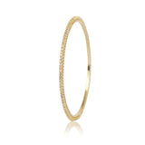 Gold Plated Zircon Bangle