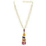 Samyukta Blue Gai Kundan Necklace Set