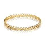 Gold Plated Zircon Bangle