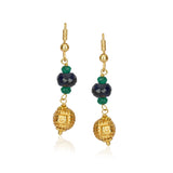 Dor Gold Plated Amethyst & Fluorite String Set