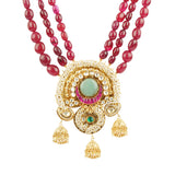 RATNA INTRICATE KUNDAN NECKLACE SET