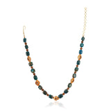 Dor Gold Plated Blue Jasper Strand Set