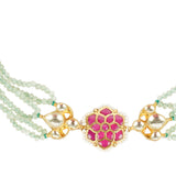 VILANDI FLORITE FLOWER CHOKER