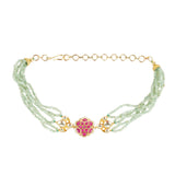 VILANDI FLORITE FLOWER CHOKER