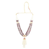 RATNA KUNDAN TASSEL NECKLACE