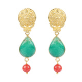 RATNA CORAL PENDANT SET