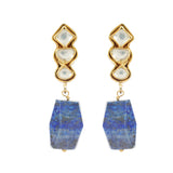 RATNA BLUE PENDANT SET