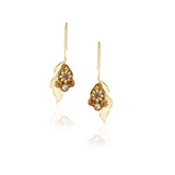 Gold Plated Panaash Kundan Filigree Earrings