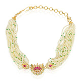 Grishma Gold Plated Kundan Choker Set