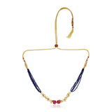 Grishma Gold Plated Kundan Choker Set