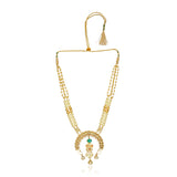 Grishma Gold Plated Kundan Necklace Set