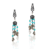 Silver Plated Celestial Turquoise Necklace Set
