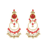 RATNA CORAL PEARLS CHANDBALI